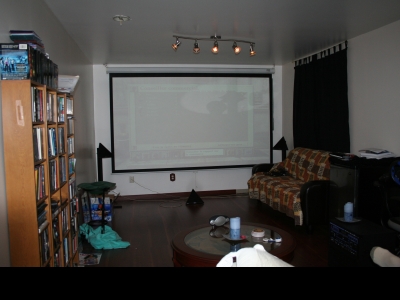 Mon cin&eacute;ma maison!